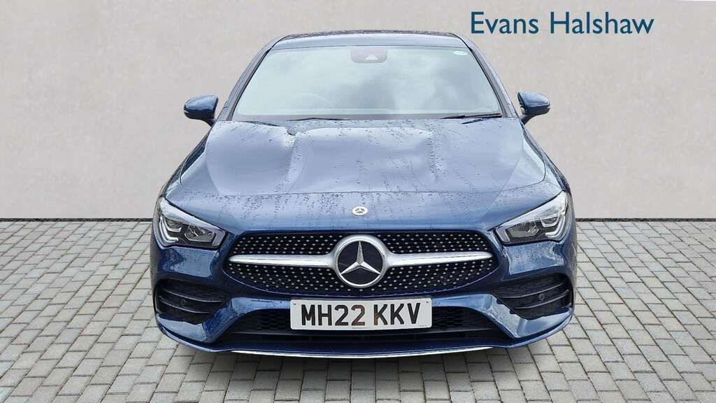 Mercedes-Benz CLA Class 200 Amg Line Premium Tip 2022 MH22KKV Blue #4