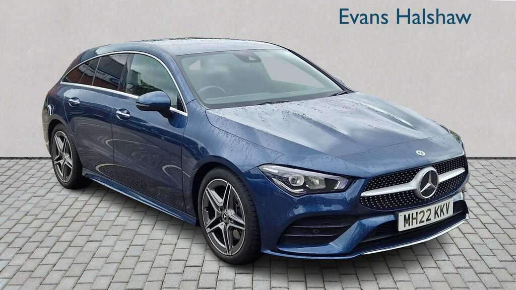 Mercedes-Benz CLA Class 200 Amg Line Premium Tip 2022 MH22KKV Blue
