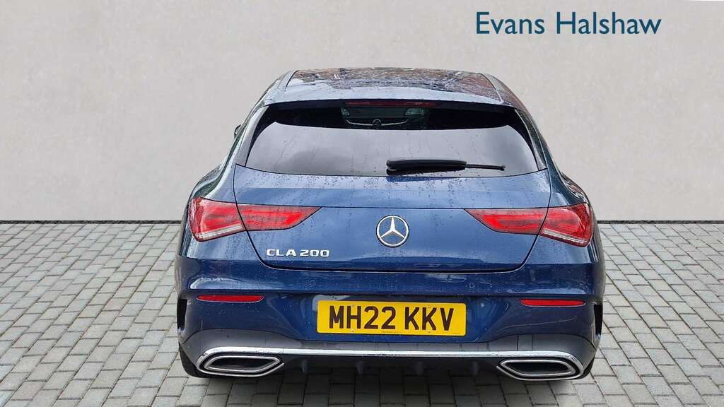 Mercedes-Benz CLA Class 200 Amg Line Premium Tip 2022 MH22KKV Blue #5