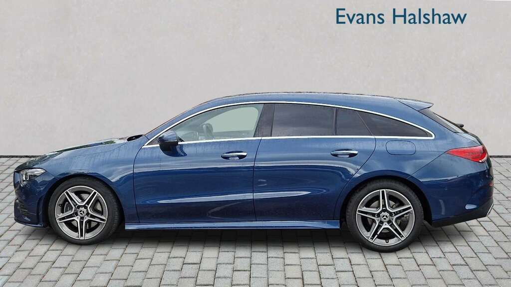 Mercedes-Benz CLA Class 200 Amg Line Premium Tip 2022 MH22KKV Blue #3