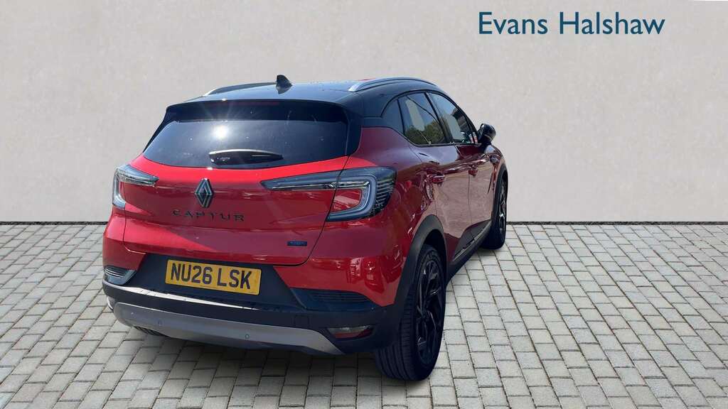 Renault Captur 1.8 E-tech Full Hybrid 160 Esprit Alpine NU26LSK Red #3