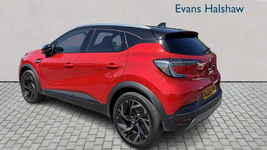 Renault Captur 1.8 E-tech Full Hybrid 160 Esprit Alpine NU26LSK Red #5