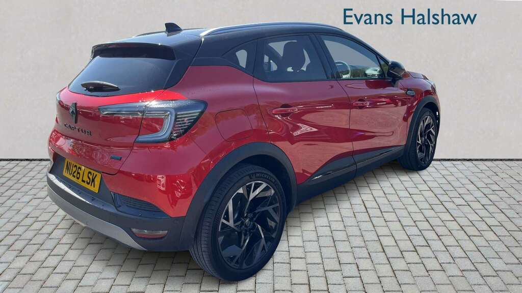 Renault Captur 1.8 E-tech Full Hybrid 160 Esprit Alpine NU26LSK Red #2