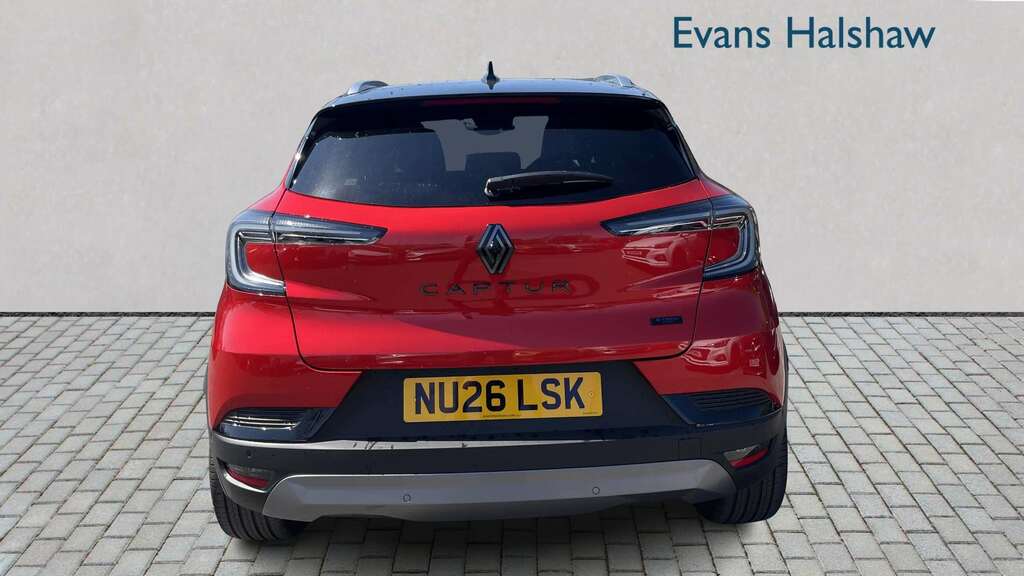 Renault Captur 1.8 E-tech Full Hybrid 160 Esprit Alpine NU26LSK Red #4