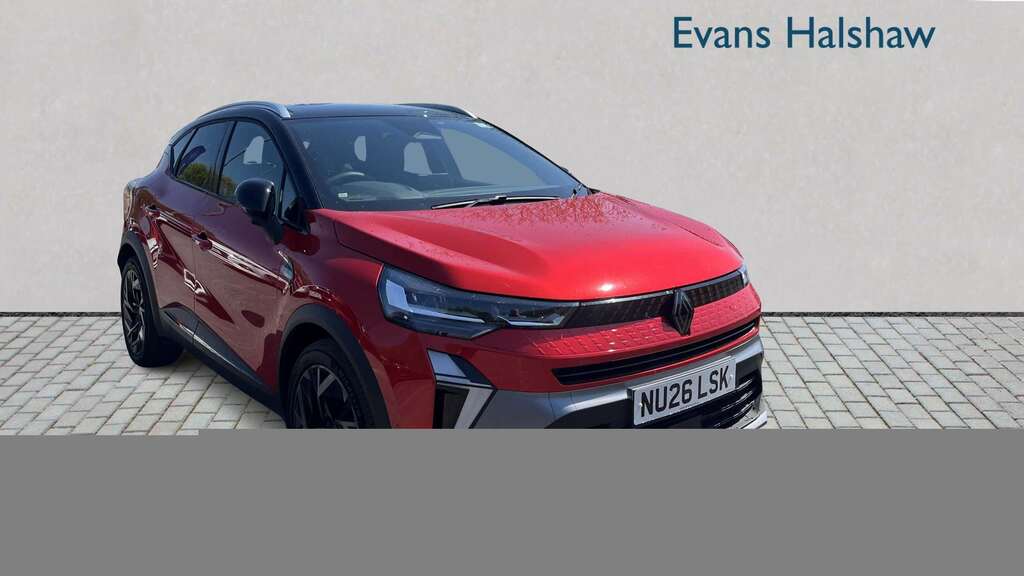 Renault Captur 1.8 E-tech Full Hybrid 160 Esprit Alpine Red