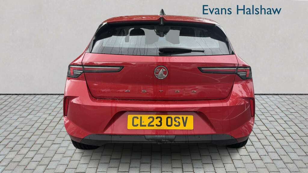 Vauxhall Astra 1.2 Turbo 130 Design 2023 CL23OSV Red #5