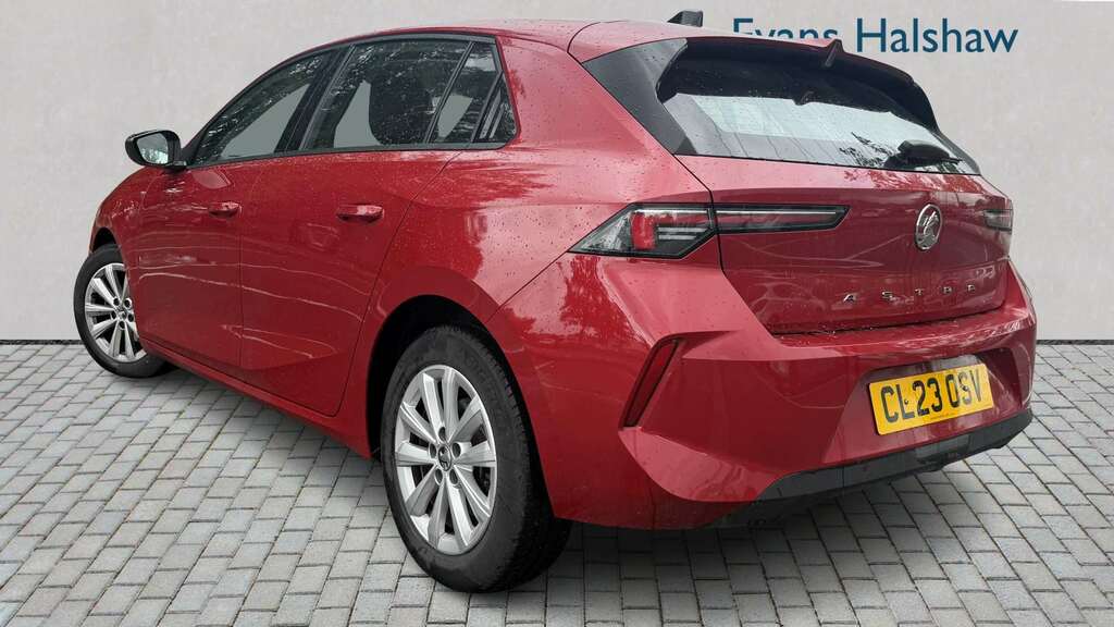 Vauxhall Astra 1.2 Turbo 130 Design 2023 CL23OSV Red #2