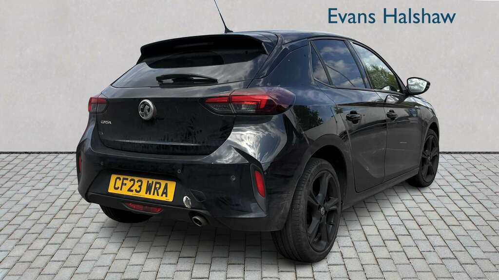 Vauxhall Corsa 1.2 Turbo Gs 2023 CF23WRA Black #3