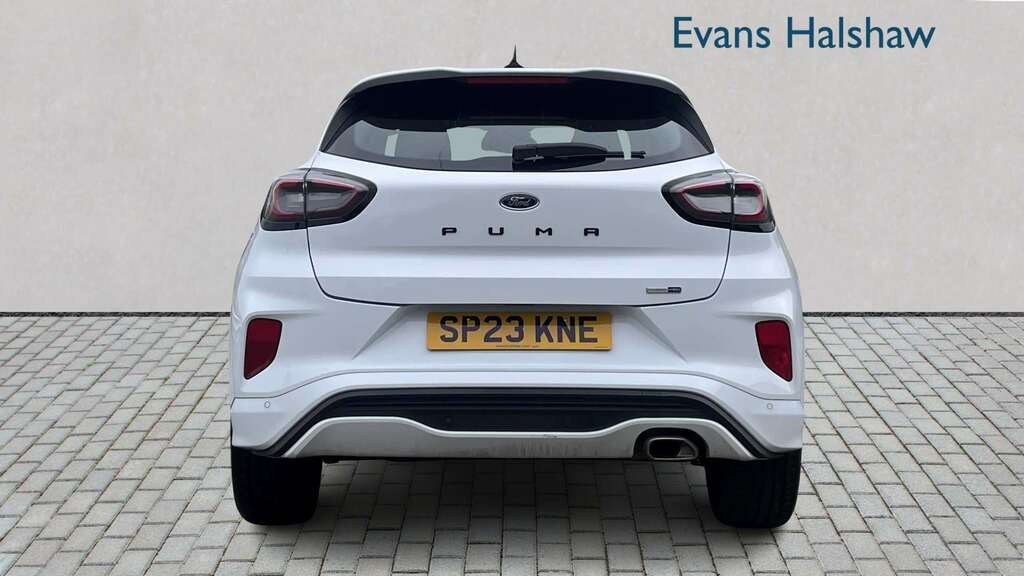 Ford Puma 1.0 Ecoboost Hybrid Mhev St-line Dct 2023 SP23KNE White #5