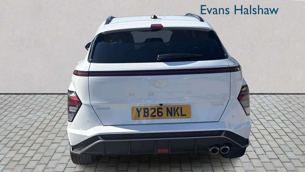 Hyundai Kona 1.6 Hybrid 138 N Line S Dct 2026 YB26NKL White #6