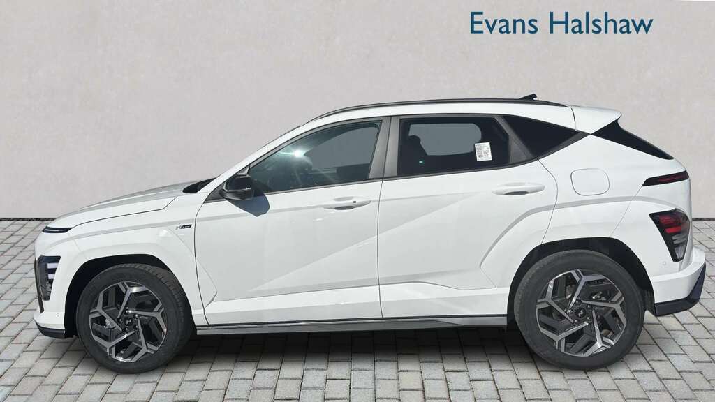 Hyundai Kona 1.6 Hybrid 138 N Line S Dct 2026 YB26NKL White #3