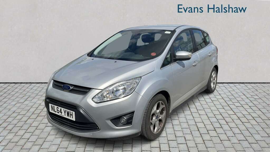 Ford C-Max 1.6 Zetec 2014 Silver #4