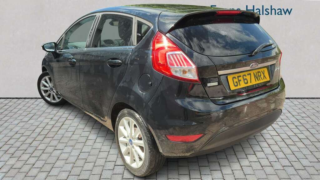 Ford Fiesta 1.0 Ecoboost Titanium 2017 GF67NRX Black #2