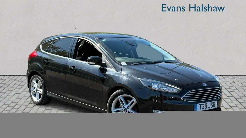 Ford Focus 1.5 Tdci 120 Titanium 2015 YY65JKZ Black
