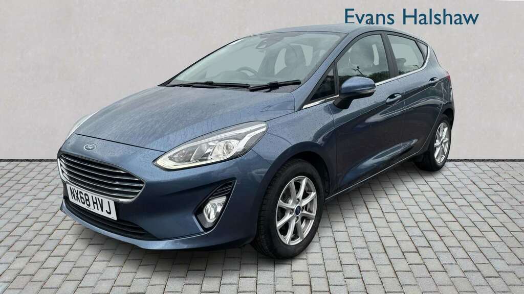 Ford Fiesta 1.1 Zetec 2018 NX68HVJ Blue #2