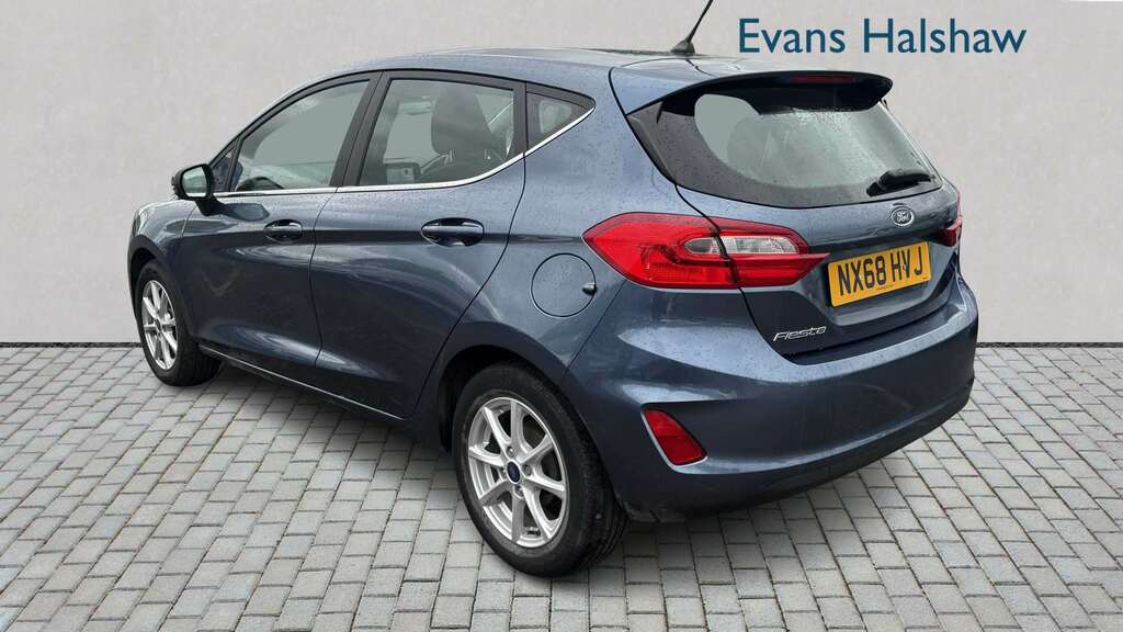 Ford Fiesta 1.1 Zetec 2018 NX68HVJ Blue #4