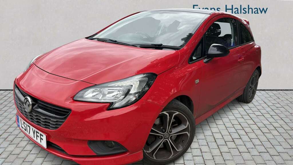 Vauxhall Corsa 1.4T 150 Red Edition 2017 LS17YFF Red