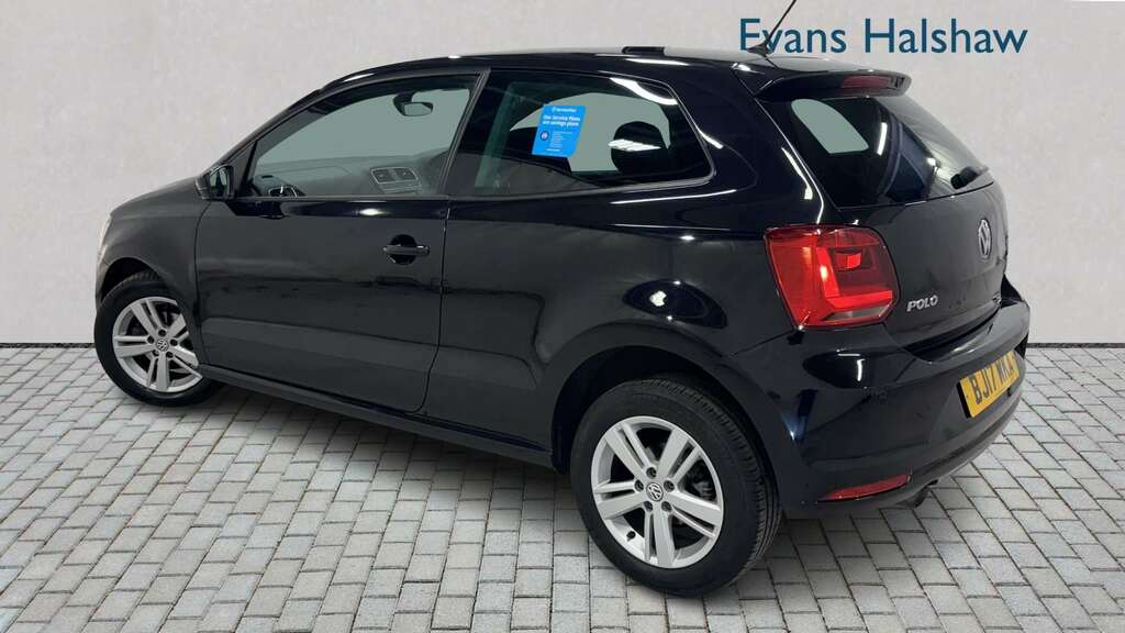 Volkswagen Polo 1.2 Tsi Match Edition 2017 BJ17WKA Black #2