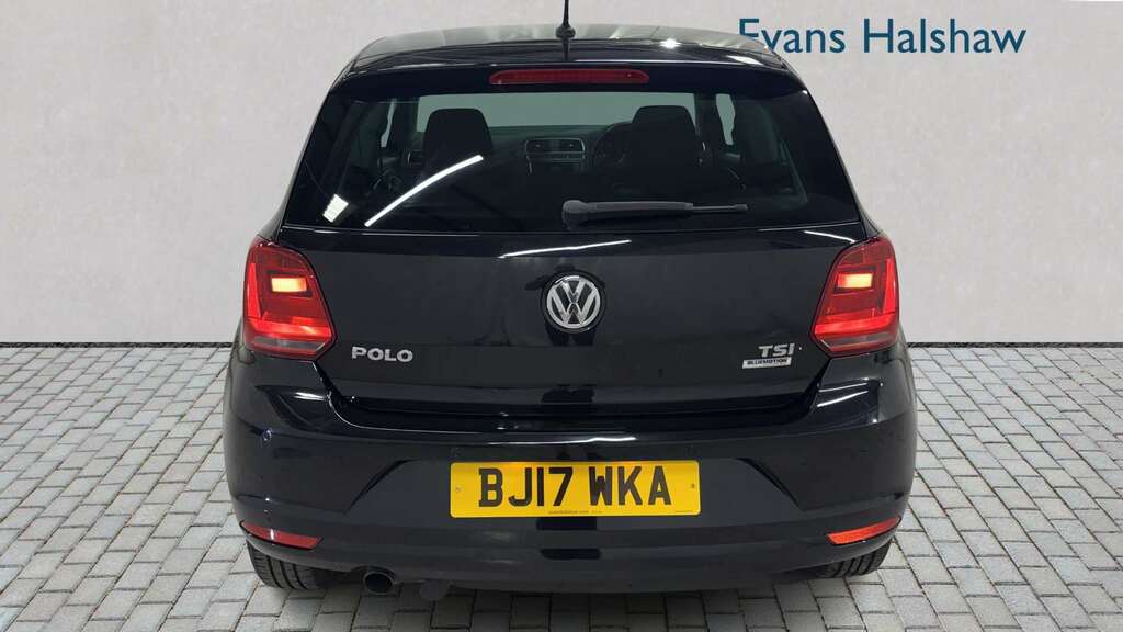 Volkswagen Polo 1.2 Tsi Match Edition 2017 BJ17WKA Black #5