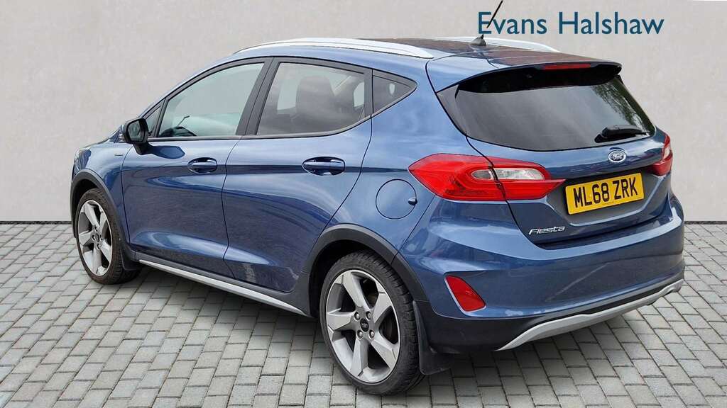 Ford Fiesta 1.0 Ecoboost Active 1 2018 ML68ZRK Blue #2