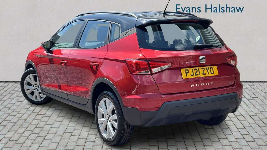 Seat Arona 1.0 Tsi Se Technology Ez 2021 PJ21ZYO Red #3