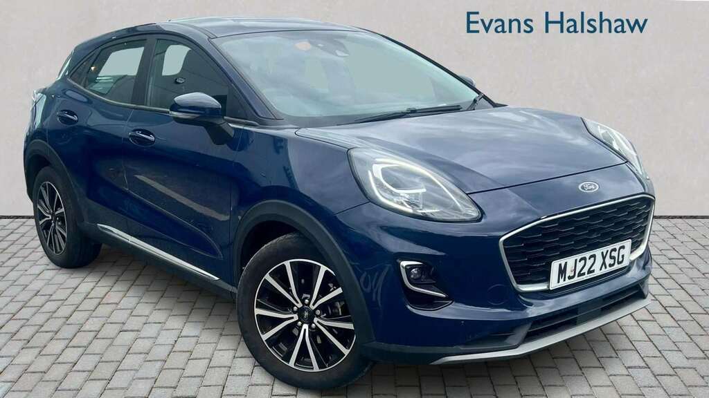 Ford Puma 1.0 Ecoboost Hybrid Mhev Titanium Dct 2022 Blue