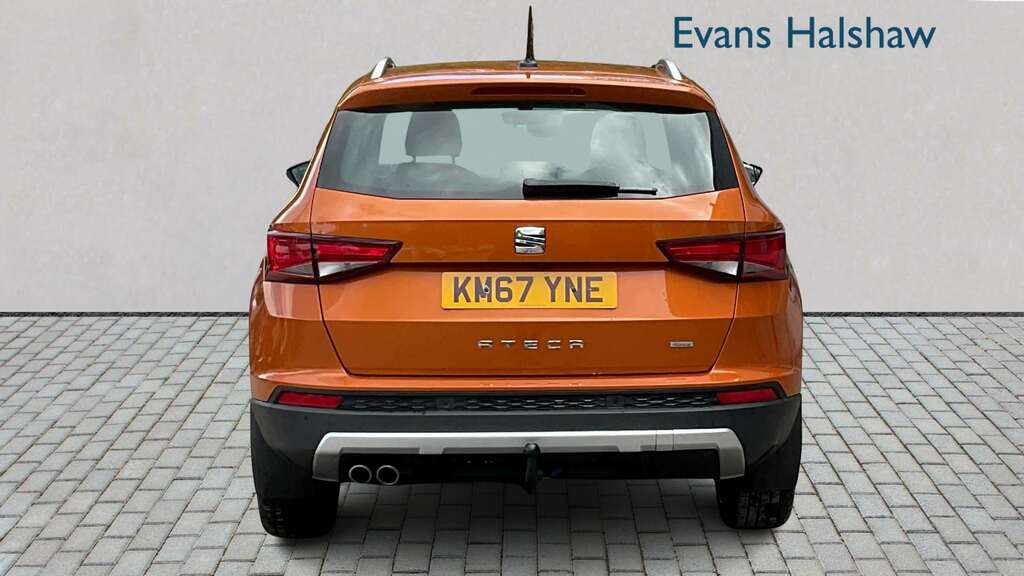 Seat Ateca 2.0 Tdi Xcellence Dsg 4Drive 2017 Orange #4