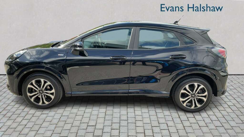Ford Puma 1.0 Ecoboost Hybrid Mhev St-line 2023 MT23ZBP Black #2