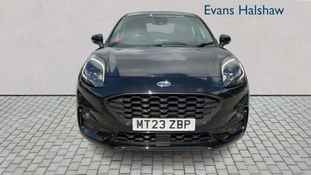 Ford Puma 1.0 Ecoboost Hybrid Mhev St-line 2023 MT23ZBP Black #3
