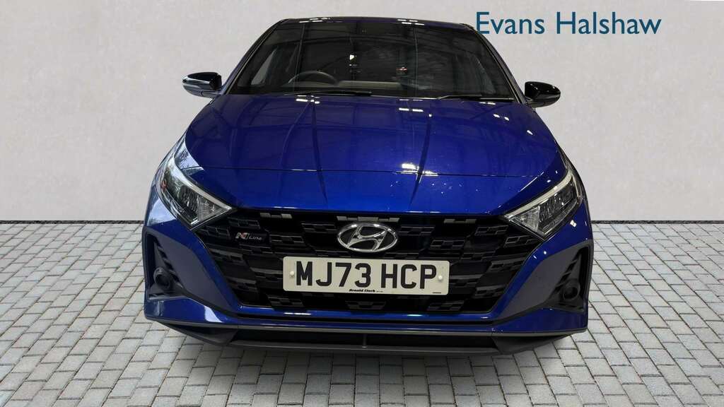 Hyundai I20 1.0T Gdi 48V Mhd 120 N Line 2023 MJ73HCP Blue #2