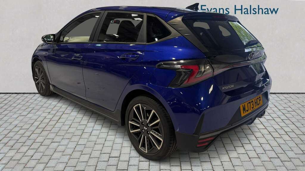 Hyundai I20 1.0T Gdi 48V Mhd 120 N Line 2023 MJ73HCP Blue #5