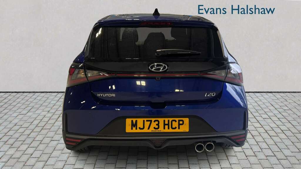 Hyundai I20 1.0T Gdi 48V Mhd 120 N Line 2023 MJ73HCP Blue #6