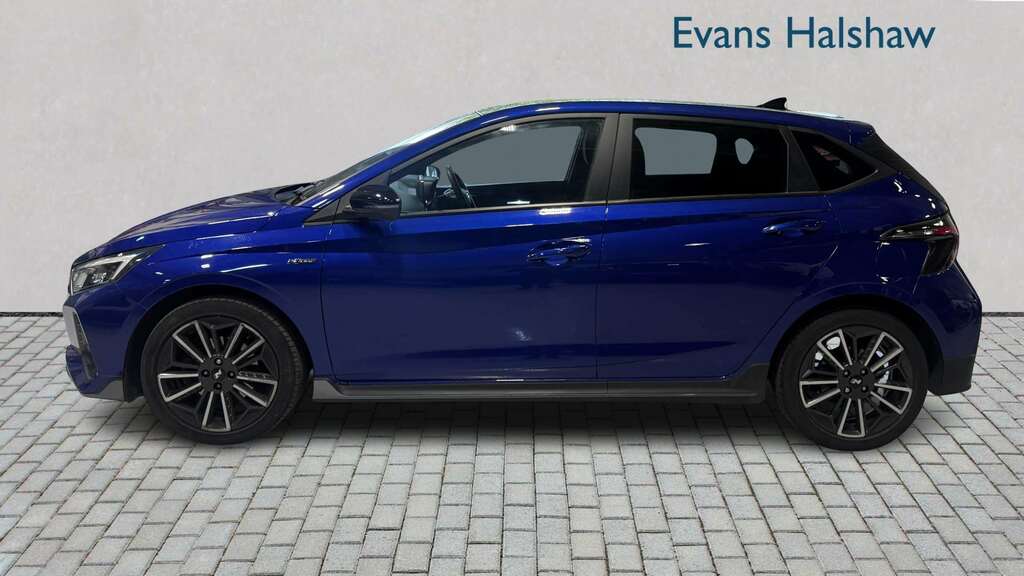 Hyundai I20 1.0T Gdi 48V Mhd 120 N Line 2023 MJ73HCP Blue #4