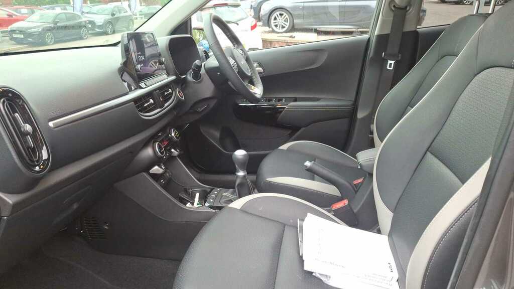 Kia Picanto 1.2 Gt-line S 2024 Grey #6