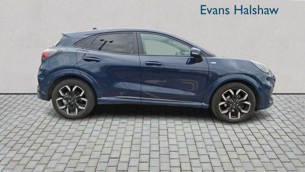 Ford Puma 1.0 Ecoboost Hybrid Mhev 155 St-line X 2023 MD73ZHB Blue #4