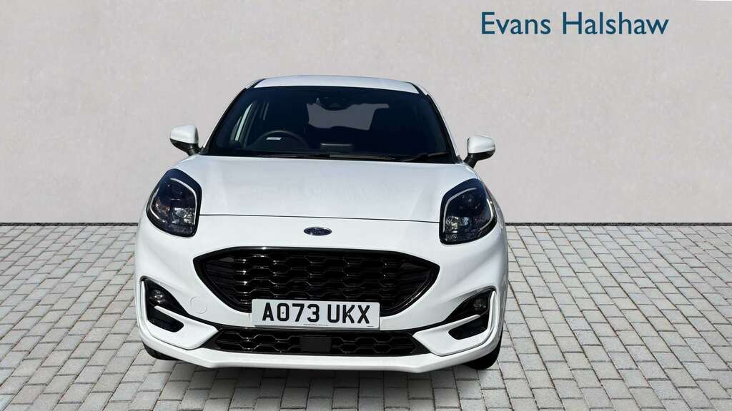 Ford Puma 1.0 Ecoboost Hybrid Mhev St-line X Dct 2023 AO73UKX White #4
