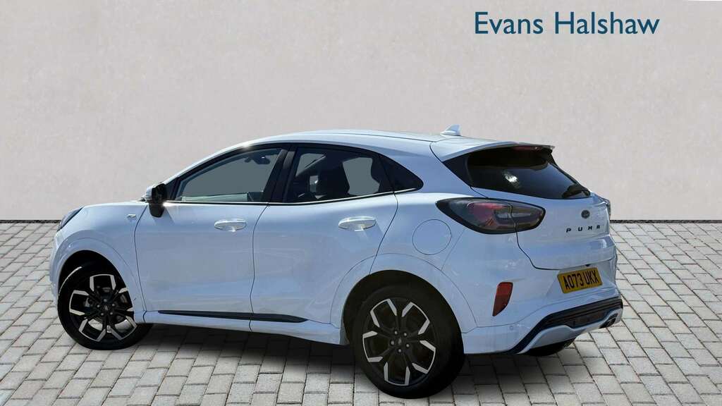 Ford Puma 1.0 Ecoboost Hybrid Mhev St-line X Dct 2023 AO73UKX White #2