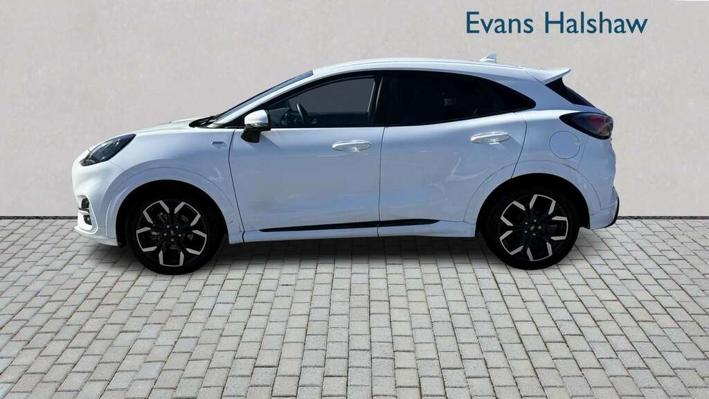 Ford Puma 1.0 Ecoboost Hybrid Mhev St-line X Dct 2023 AO73UKX White #3