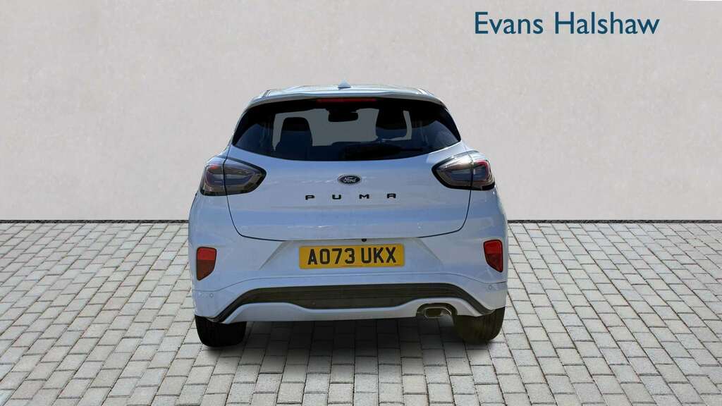 Ford Puma 1.0 Ecoboost Hybrid Mhev St-line X Dct 2023 AO73UKX White #5