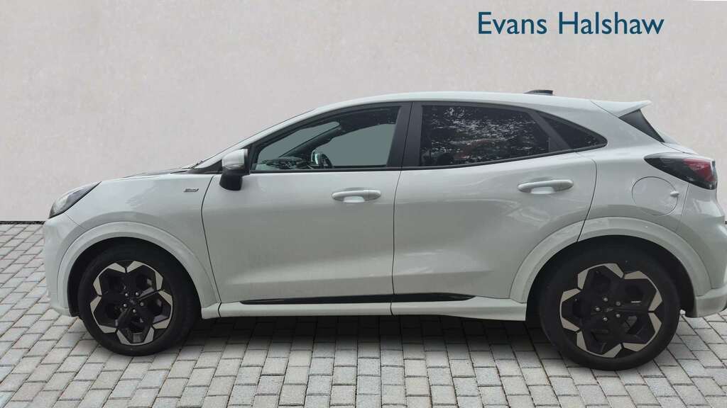 Ford Puma 1.0 Ecoboost Hybrid Mhev 155 St-line X Dct 202 FY74XND White #2