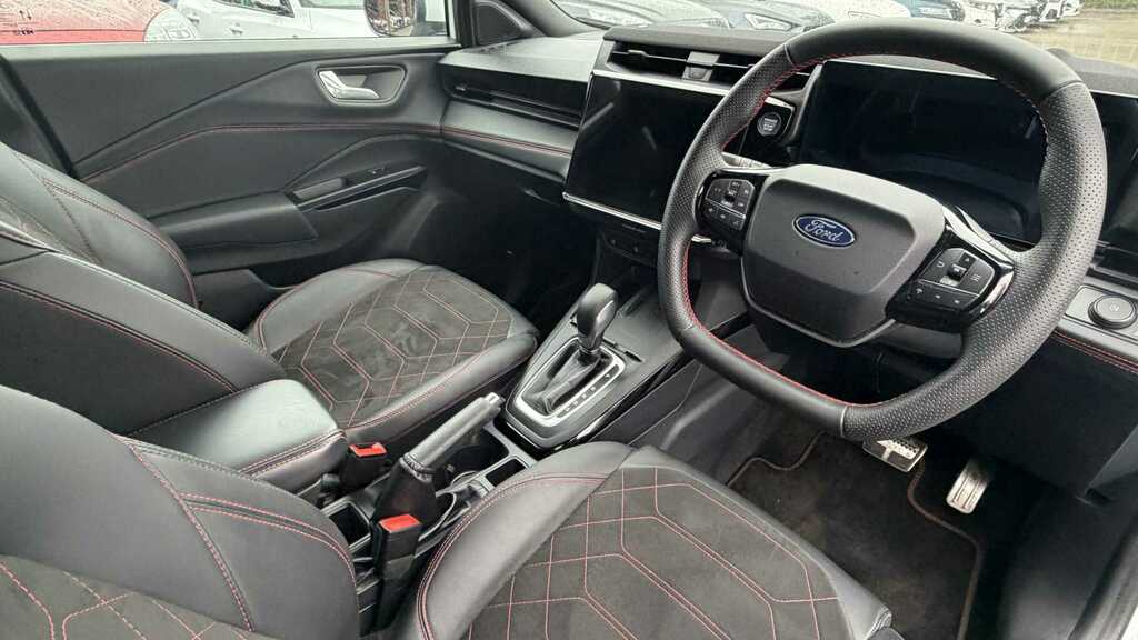 Ford Puma 1.0 Ecoboost Hybrid Mhev 155 St-line X Dct 202 FY74XND White #5