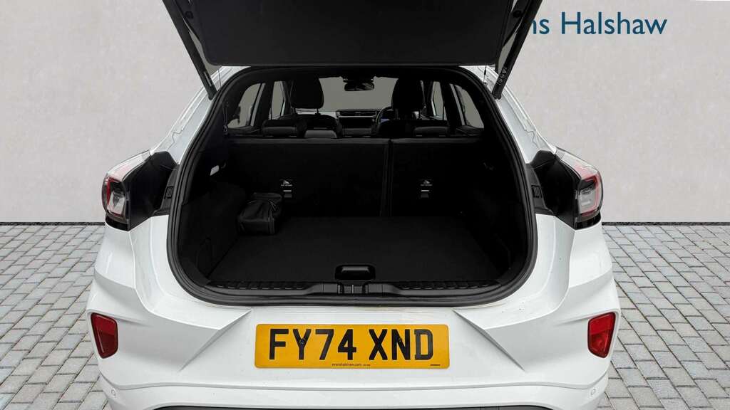 Ford Puma 1.0 Ecoboost Hybrid Mhev 155 St-line X Dct 202 FY74XND White #4