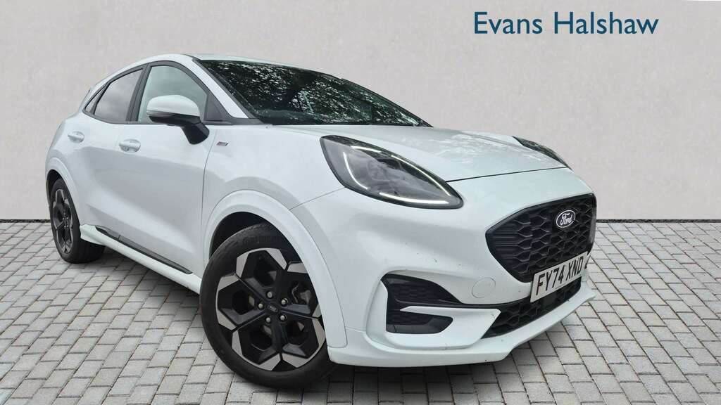 Ford Puma 1.0 Ecoboost Hybrid Mhev 155 St-line X Dct 202 White