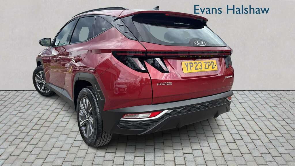 Hyundai Tucson 1.6 Tgdi 48V Mhd Se Connect 2Wd Dct 2023 YP23ZPD Red #2