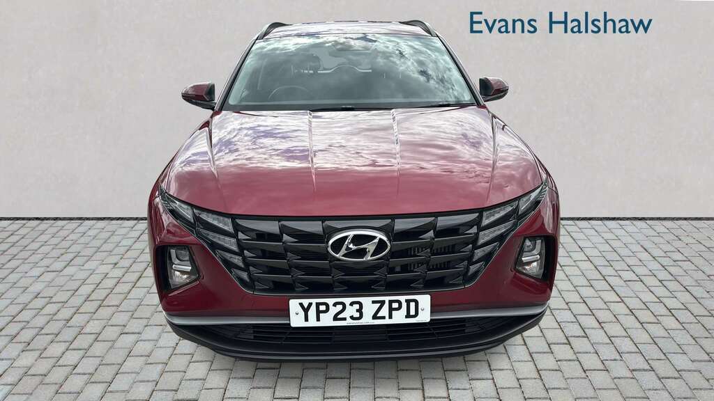 Hyundai Tucson 1.6 Tgdi 48V Mhd Se Connect 2Wd Dct 2023 YP23ZPD Red #4