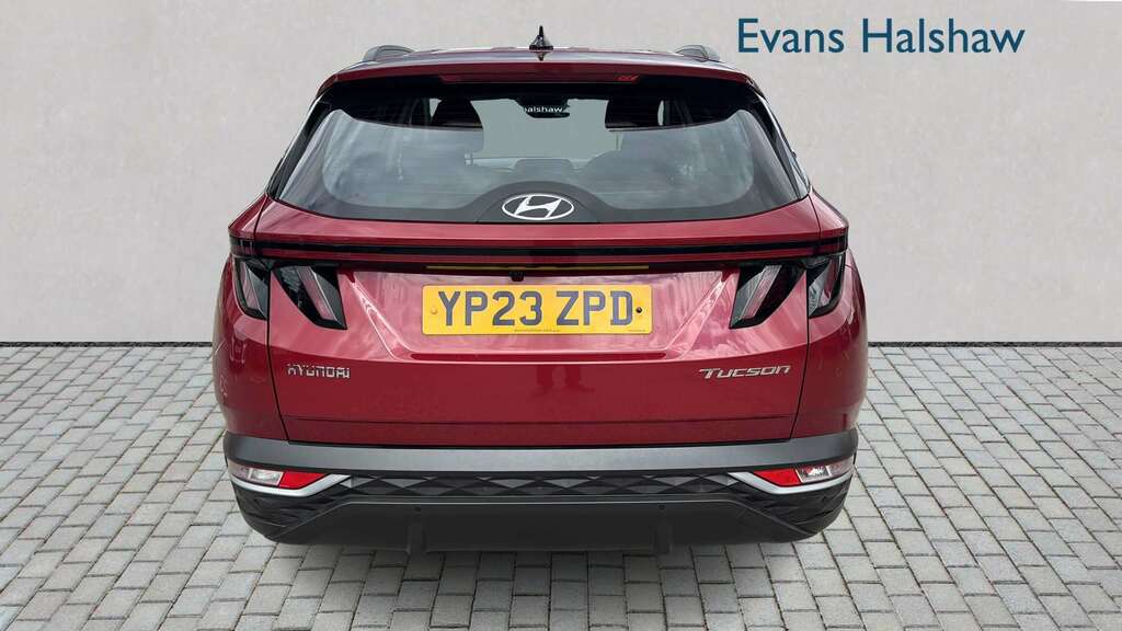 Hyundai Tucson 1.6 Tgdi 48V Mhd Se Connect 2Wd Dct 2023 YP23ZPD Red #5