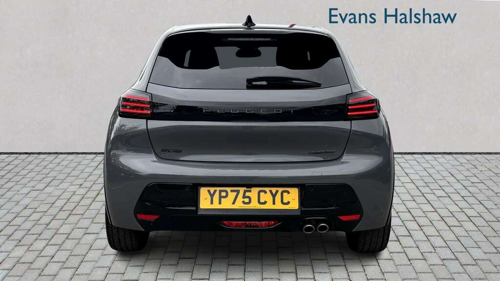 Peugeot 208 1.2 Hybrid 145 Gt E-dsc6 2025 YP75CYC Grey #3