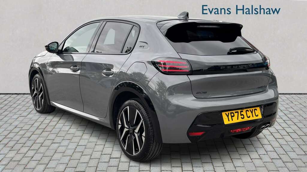 Peugeot 208 1.2 Hybrid 145 Gt E-dsc6 2025 YP75CYC Grey #4