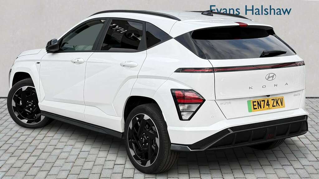 Hyundai Kona 160Kw N Line 65Kwh 2025 EN74ZKV White #2