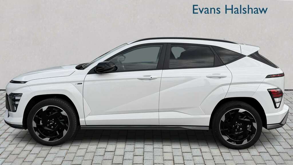 Hyundai Kona 160Kw N Line 65Kwh 2025 EN74ZKV White #3